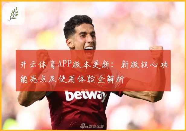 开云体育APP版本更新：新版核心功能亮点及使用体验全解析